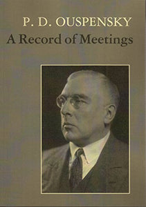 A Record of Meetings 