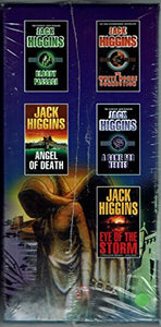 THE CLASSIC JACK HIGGINS COLLECTION OF 5 BOOKS BOX SET ; BLOODY PASSAGE, ANGEL OF DEATH, THE WHITE HOUSE CONNECTION. EYE OF THE STORM AND A GAME FOR HEROES RRP £35.99 