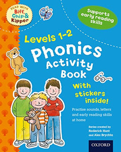 Oxford Reading Tree Read With Biff, Chip, and Kipper: Levels 1-2: Phonics Activity Book 