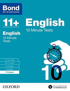 Bond 11+: English: 10 Minute Tests 