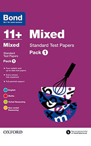 Bond 11+: Mixed: Standard Test Papers 