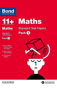 Bond 11+: Maths: Standard Test Papers: For 11+ GL assessment and Entrance Exams 