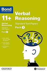 Bond 11+: Verbal Reasoning: Standard Test Papers: For 11+ GL assessment and Entrance Exams 