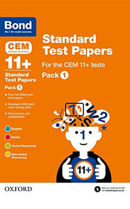 Bond 11+: CEM: Standard Test Papers: Ready for the 2024 exam 