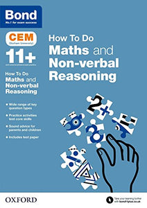 Bond 11+: CEM How To Do: Maths and Non-verbal Reasoning 