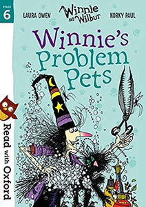 Read with Oxford: Stage 6: Winnie and Wilbur: Winnie's Problem Pets 