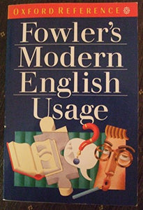 Dictionary of Modern English Usage 