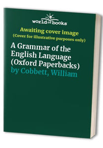 A Grammar of the English Language 