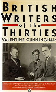 British Writers of the Thirties 