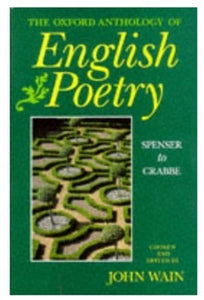 The Oxford Anthology of English Poetry 