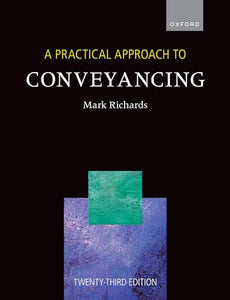 A Practical Approach to Conveyancing 