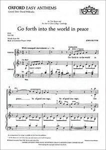 Go forth into the world in peace 