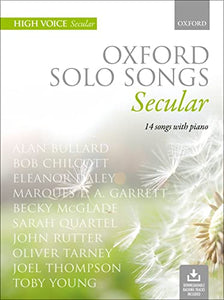 Oxford Solo Songs: Secular 