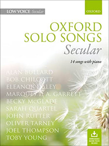 Oxford Solo Songs: Secular 