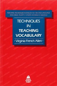 Techniques in Teaching Vocabulary 