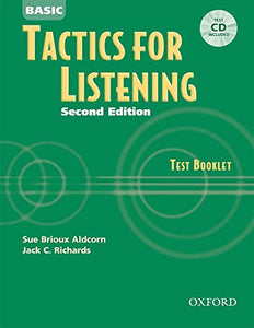 Tactics for Listening: Basic Tactics for Listening: Test Booklet with Audio CD 