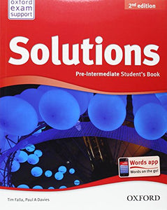 Solutions: Pre-Intermediate: Student's Book 