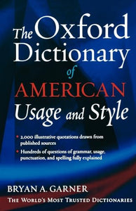 The Oxford Dictionary of Usage and Style 