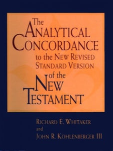 The NRSV Analytical Concordance to the New Testament 