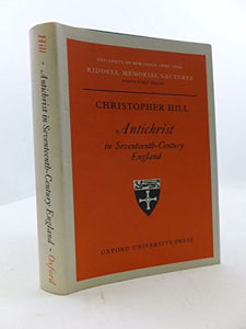 Antichrist in Seventeenth-Century England, 