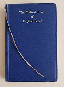 Oxford Book of English Prose 