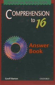 Comprehension to GCSE Answer Book 