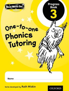 Read Write Inc.: Phonics One-to-One Phonics Tutoring Progress Book 3 Pack of 5 