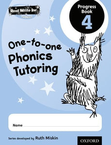 Read Write Inc.: Phonics One-to-One Phonics Tutoring Progress Book 4 Pack of 5 