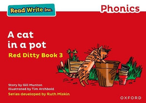 Read Write Inc. Phonics: A Cat in a Pot (Red Ditty Book 3) 