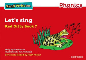 Read Write Inc. Phonics: Let's Sing (Red Ditty Book 7) 