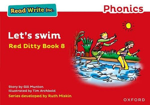 Read Write Inc. Phonics: Let's Swim (Red Ditty Book 8) 