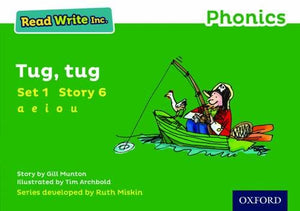 Read Write Inc. Phonics: Tug, Tug (Green Set 1 Storybook 6) 