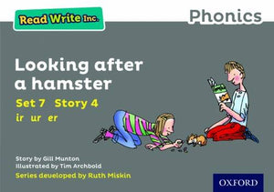 Read Write Inc. Phonics: Looking After a Hamster (Grey Set 7 Storybook 4) 