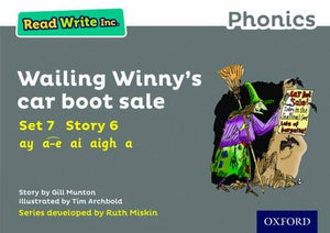 Read Write Inc. Phonics: Wailing Winny's Car Boot Sale (Grey Set 7 Storybook 6) 