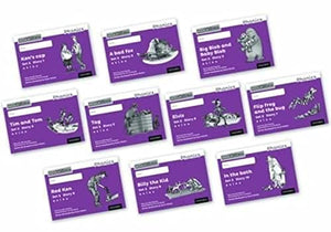 Read Write Inc. Phonics: Purple Set 2 Core Black & White Storybooks (Mixed Pack of 10) 