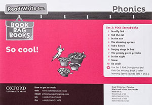 Read Write Inc. Phonics: Pink Set 3 Core Black & White Storybooks (Mixed Pack of 10) 