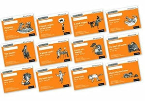 Read Write Inc. Phonics: Orange Set 4 Core Black & White Storybooks (Mixed Pack of 12) 