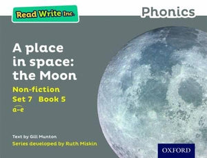 Read Write Inc. Phonics: A Place in Space: The Moon (Grey Set 7 Non-fiction 5) 