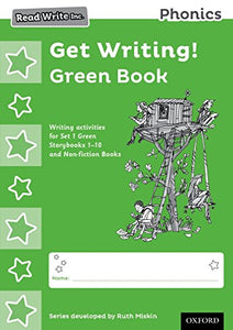 Read Write Inc. Phonics: Get Writing! Green Book Pack of 10 