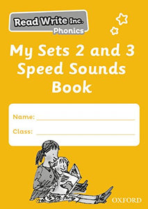 Read Write Inc. Phonics: My Sets 2 and 3 Speed Sounds Book (Pack of 5) 