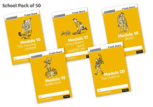 Read Write Inc. Fresh Start: Modules 16-20 - School Pack of 50 