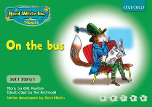 Read Write Inc Phonics Green Set 1 Storybooks On the Bus 