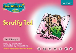 Read Write Inc Phonics Pink Set 3 Storybooks Scruffy Ted 