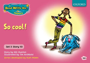 Read Write Inc Phonics Pink Set 3 Storybooks So Cool! 