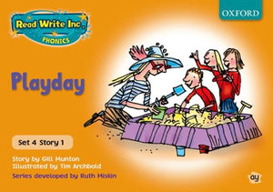 Read Write Inc Phonics Orange Set 4 Storybooks Playday 