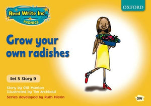 Read Write Inc. Phonics: Yellow Set 5 Storybooks: Grow Your Own Radishes 