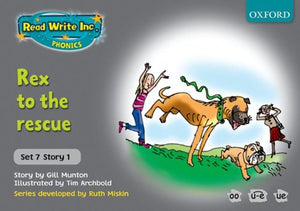 Read Write Inc. Phonics: Grey Set 7 Storybooks: Rex to the Rescue 