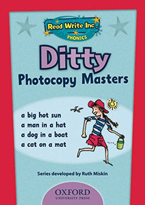 Read Write Inc. Phonics: Ditty Photocopy Masters 