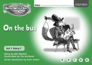 Read Write Inc Phonics Green Set 1 Black & White Storybooks Pack of 10 