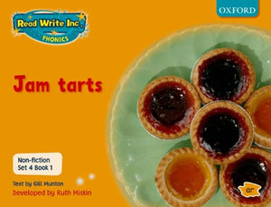 Read Write Inc Phonics Non-fiction Orange Set 4 Book 1 Jam Tarts 